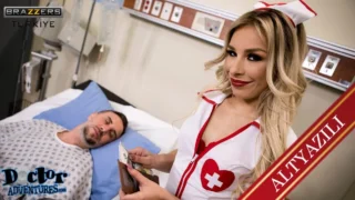 Hastanın Pestilini Bedeniyle Sikişerek Çıkaran Şişman Ateşli Hemşire